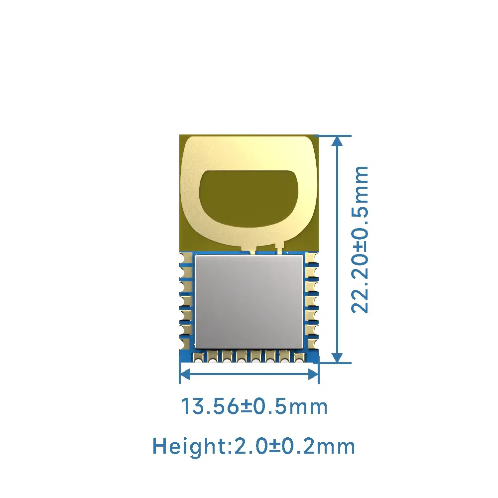 UWB3000F00: Transceptor de alcance bidireccional de baja potencia para posicionamiento y alcance de precisión