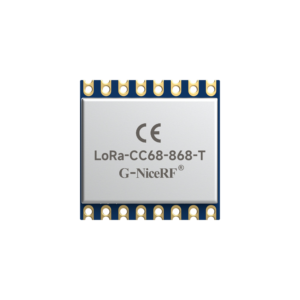 LoRa-CC68-868-T: Módulo transceptor inalámbrico LLCC68 LoRa con certificación CE-RED con TCXO y protección ESD