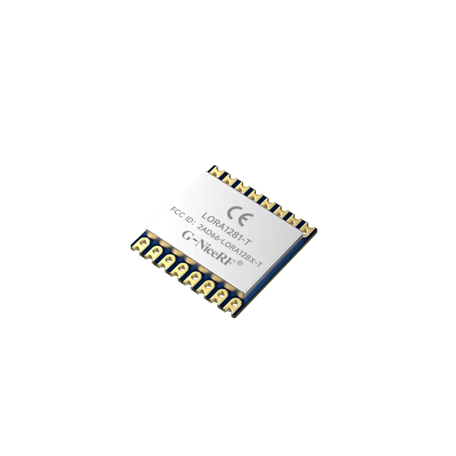 LoRa1281-TCXO: Certificación FCC ID y CE-RED Módulo certificado SX1281 de 2,4 GHz compatible con medición de distancia