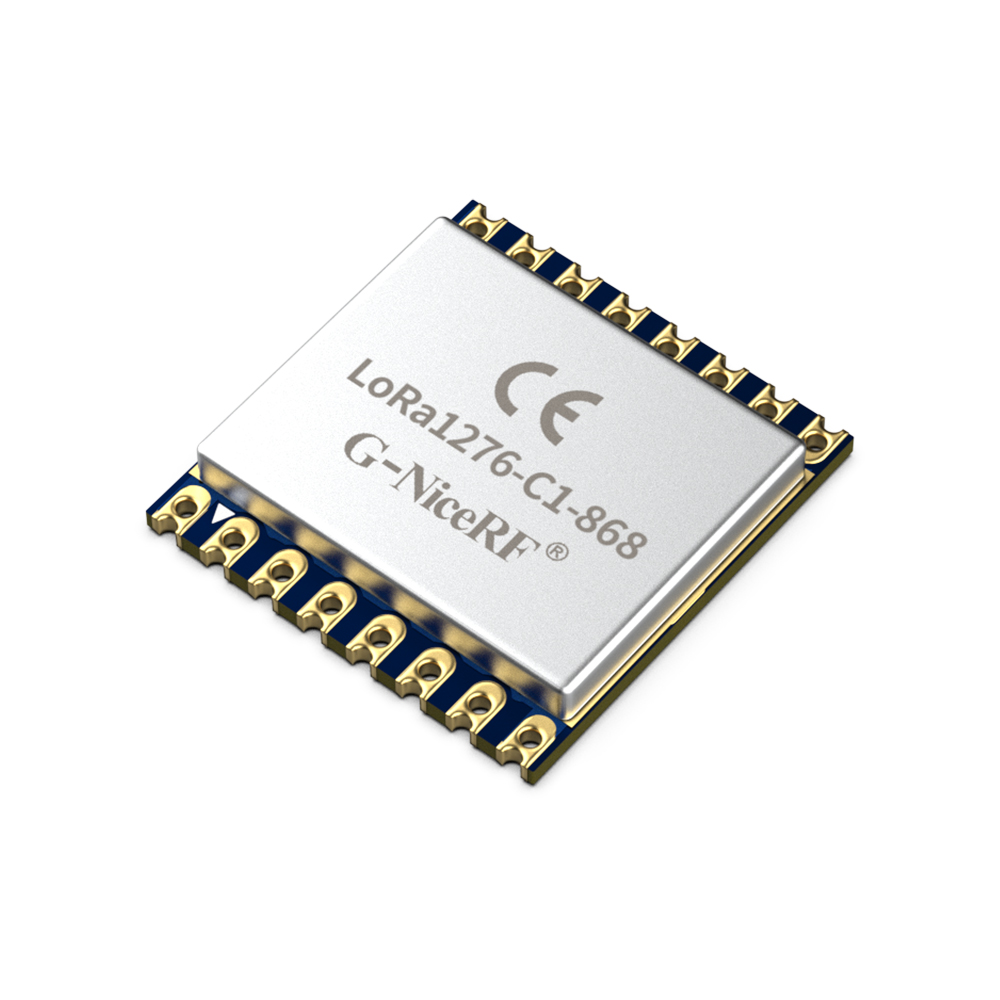 LoRa1276-C1-868: Módulo LoRa certificado CE-RED SX1276 868MHz 100mW con protección ESD