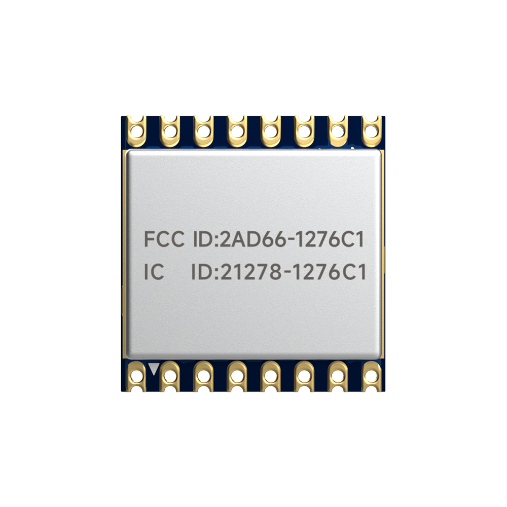 LoRa1276-C1-915: Módulo LoRa SX1276 de 915 MHz con certificación FCC ID y protección ESD