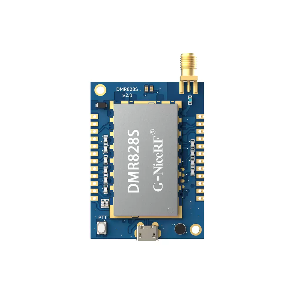 DMR828S: Módulo walkie-talkie DMR Tier II de 2 W con AMBE++