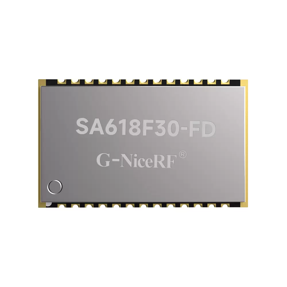 SA618F30-FD: módulo de transmisión de datos inalámbrica full-duplex que admite transmisión simultánea de 8 vías