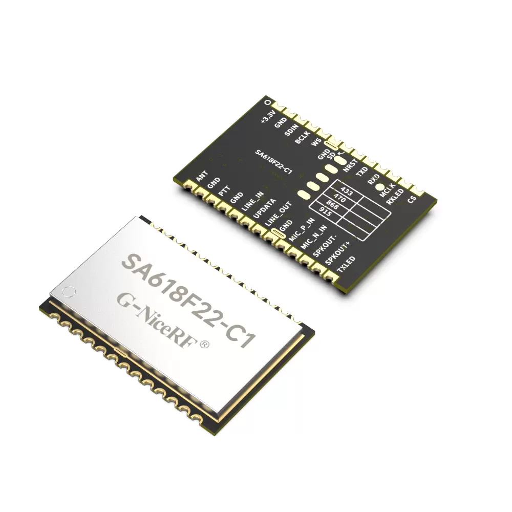 Nuevo producto: Módulo de intercomunicación de audio Full-Duplex de próxima generación SA618F22-C1