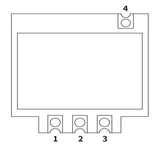 Definición de pines del módulo transmisor ASK de alta potencia de 433 MHz STX883Pro