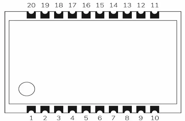 Definición de pines del nodo de monitoreo multisensor de bajo consumo IOT-N010