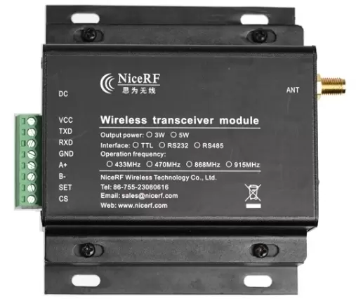 Definición de pines del módem inalámbrico LoRa RF LoRa6500Pro