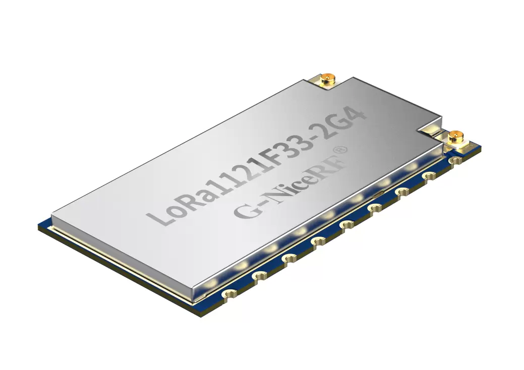 LoRa1121F33-2G4: Módulo de comunicación inalámbrica de alta potencia de 2 W