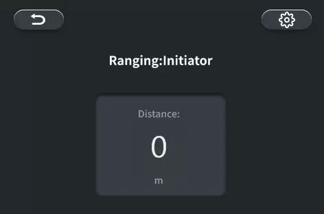 Prueba de medición de distancia
