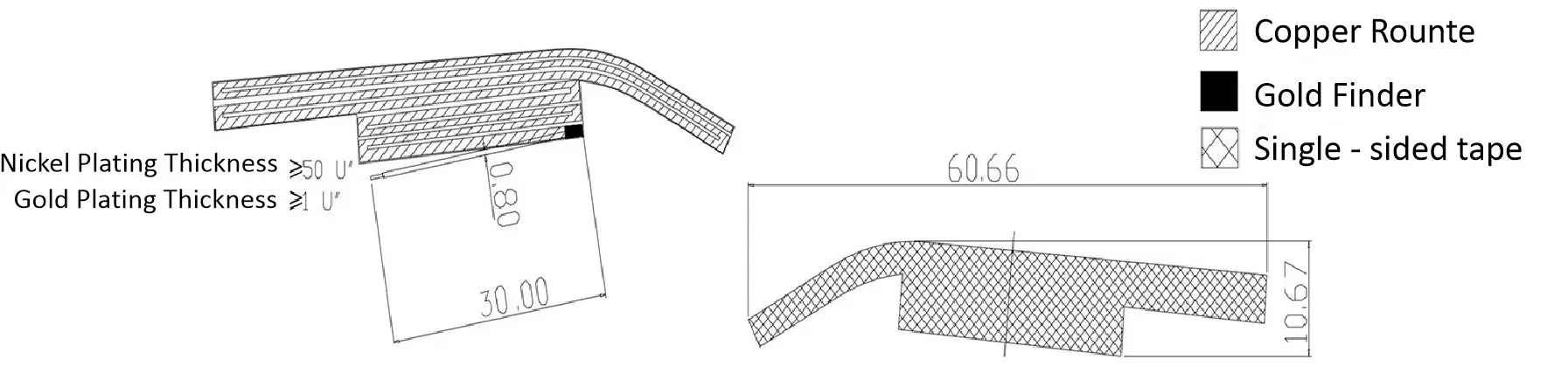 Tamaño SW433-FPC01 Tamaño SW433-FPC01