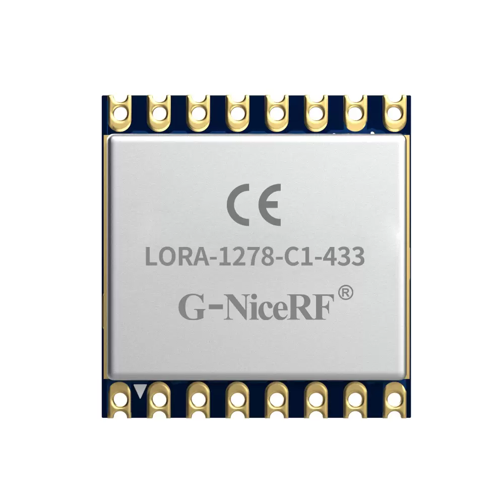 LoRa1278-C1: Módulo LoRa SX1278 de 433/470 MHz con módulo frontal SPI y protección ESD