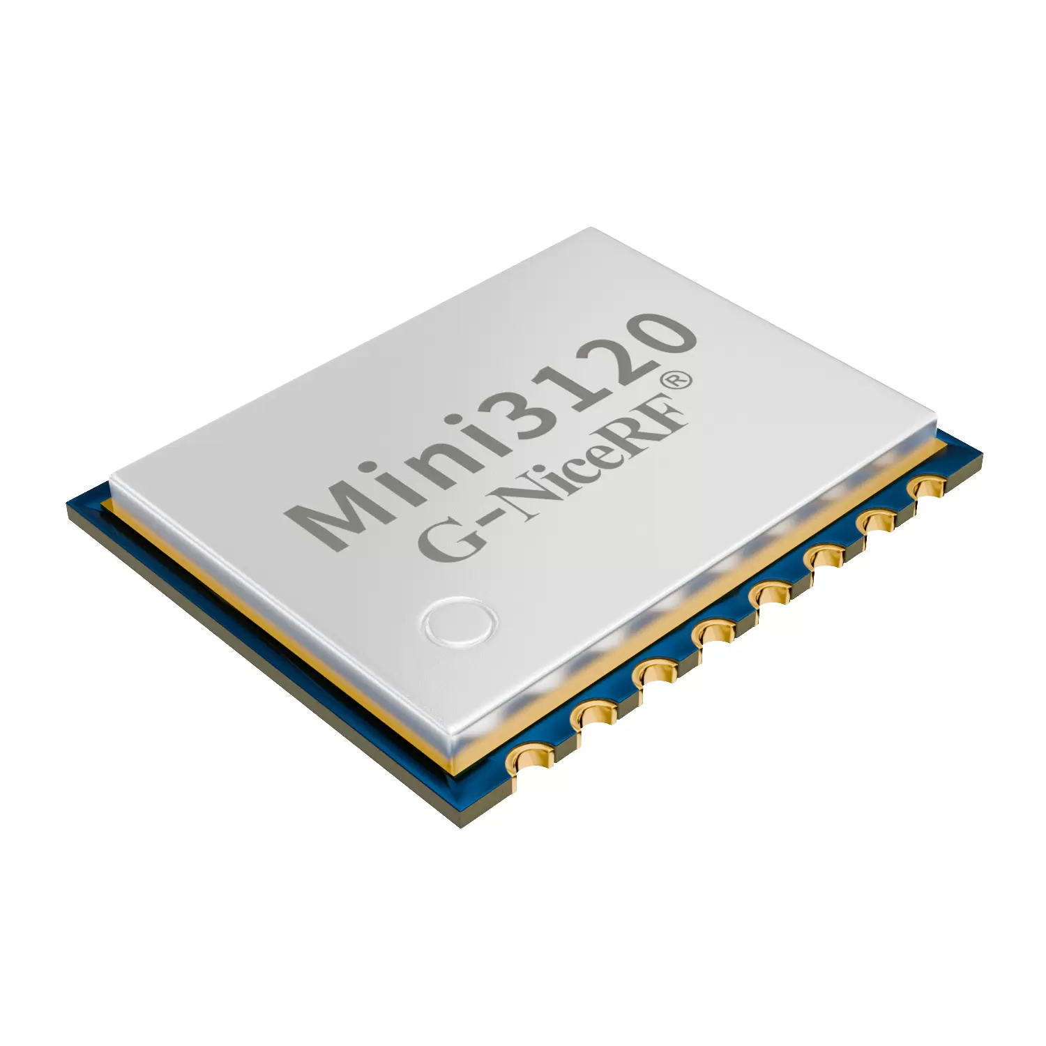 Mini3120: módulo transceptor inalámbrico de 100 mW. Tamaño ultracompacto.