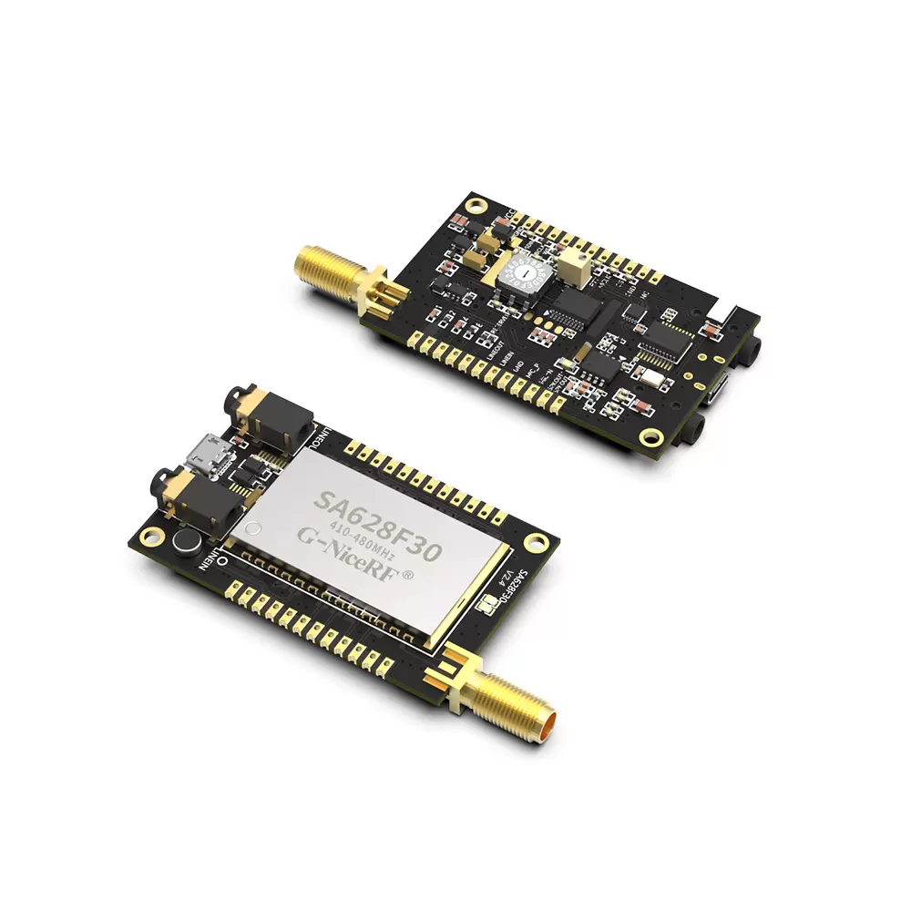 SA628F30: Módulo de audio inalámbrico de largo alcance, dúplex completo y frecuencia de muestreo de 16 K, 1 W