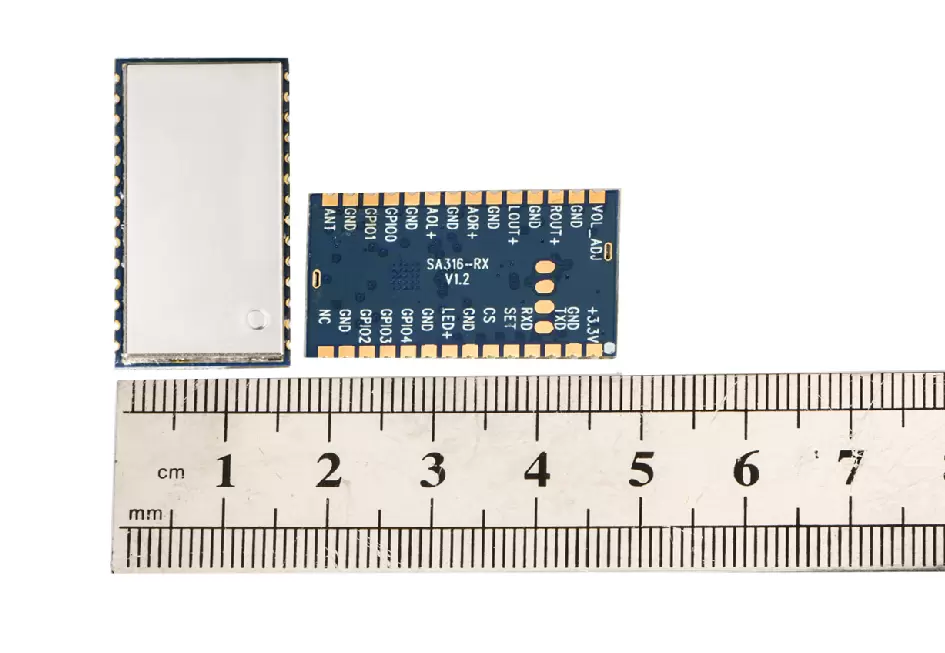 Aplicación de módulos de transmisión de audio inalámbrica de larga distancia en altavoces inalámbricos
