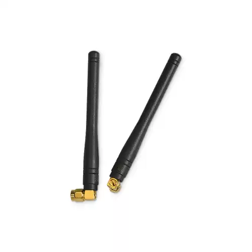 SW2400-WT100: Antena de varilla acodada de alta ganancia de 2,4 GHz