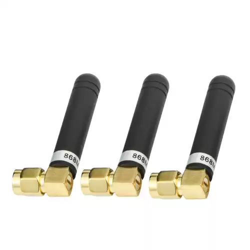 SW868-WT36: Antena de varilla acodada de 868 MHz