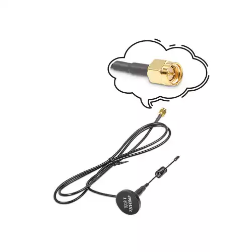 SW490-XP1M: Antena de ventosa pequeña de alta ganancia de 490 MHz