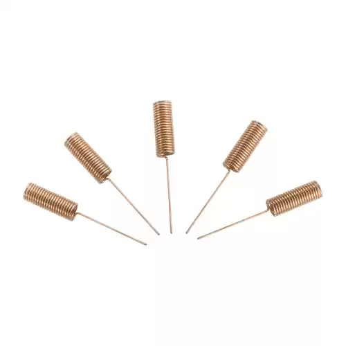 SW490-TH14: Antena de resorte de cobre UHF de 490 MHz