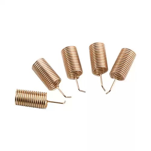 SW490-TH10: Antena de resorte de cobre UHF de 490 MHz