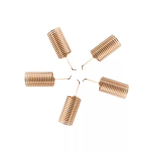 SW490-TH10: Antena de resorte de cobre UHF de 490 MHz