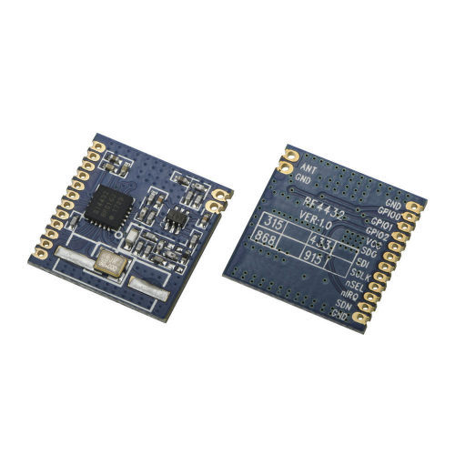 RF4432: Módulo transceptor de RF Si4432 de 100 mW con módulo frontal