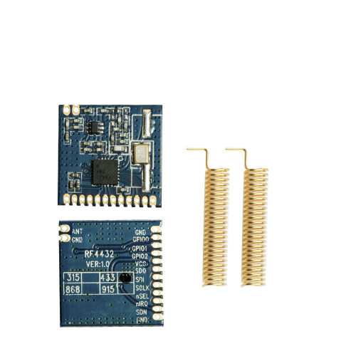 RF4432: Módulo transceptor de RF Si4432 de 100 mW con módulo frontal