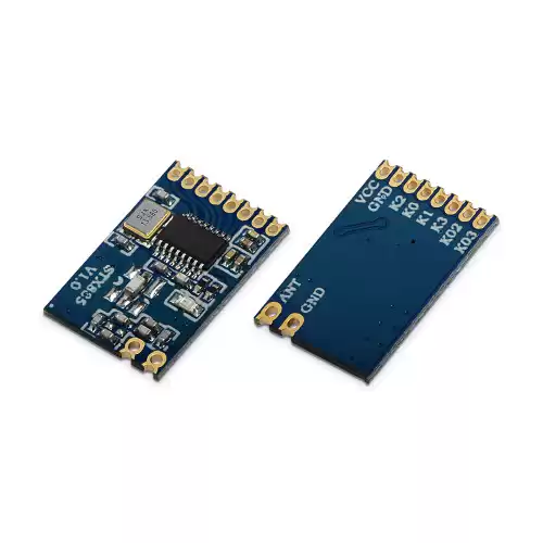 STX885: M&oacute;dulo transmisor ASK de 315/433 MHz con c&oacute;digo