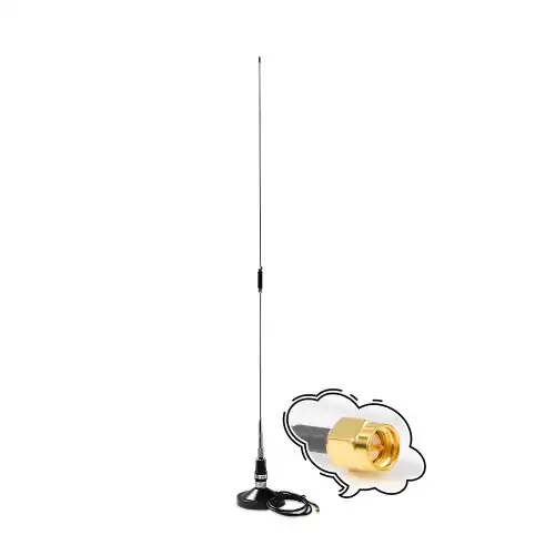 SW433-MAX-XPXM: Antena de succi&oacute;n grande de alta ganancia de 433 MHz