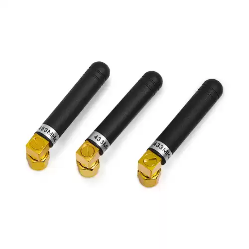 SW433-WT36: Antena de varilla acodada de 433 MHz