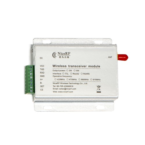 SV6500: Mulador RF 433/470MHz 5W con protección ESD