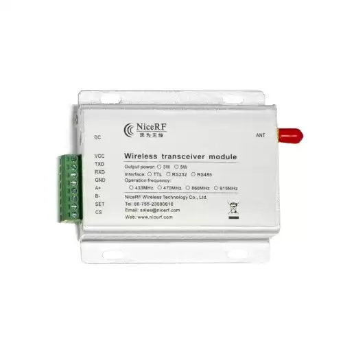 SV6500: modulador RF de 433/470 MHz y 5 W con protección ESD