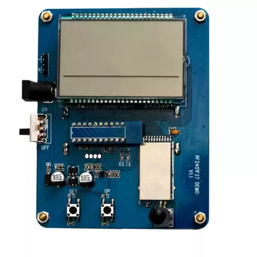 RF2401F27: Placa de demostración para módulo transmisor y receptor de 2,4 GHz