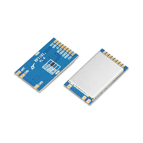 RF1101: Módulo transceptor de RF de 20 mW que utiliza Ti CC1101