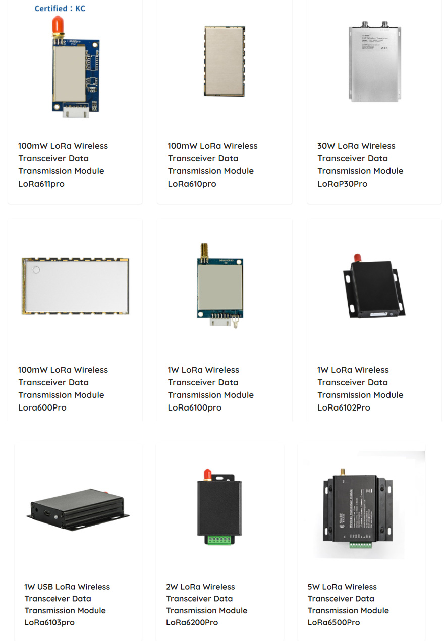 Módulo LoRa Uart