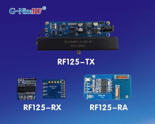 Nuevo: Módulo transmisor y receptor RF125 de 125 KHz inalámbrico Air Wake-up de bajo consumo de energía