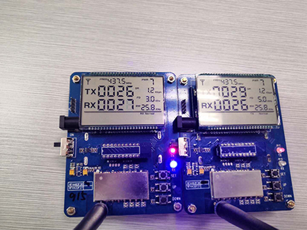 Parámetros de la placa de demostración de RF4463F30