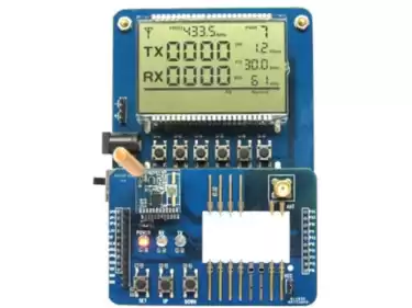 Cómo coopera el módulo RF con la placa de demostración DEMO para configurar los parámetros y depurar el programa