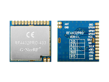 ¿Cuáles son los usos del módulo transceptor inalámbrico de 433 MHz?