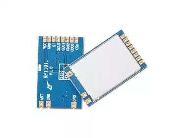 ¿Qué factores afectan la distancia de transmisión del módulo transceptor inalámbrico 433M?