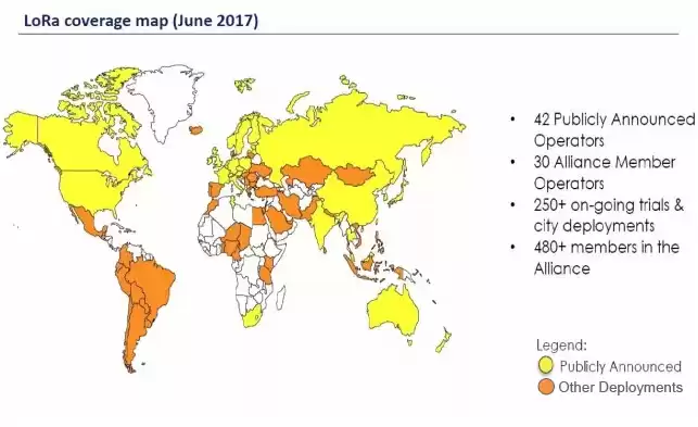 Análisis: el estado actual del despliegue global de la red LoRa