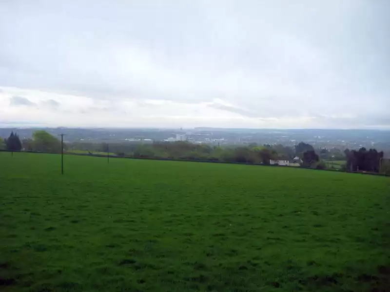 Entorno de prueba: la ubicación de la cresta en la parte norte de la ciudad