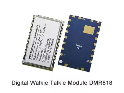 Módulo walkie talkie digital DMR818