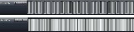 RF4463 que recibe forma de onda por debajo de 433 MHz, 1,2 kbps, compensación de frecuencia de 30 kHz