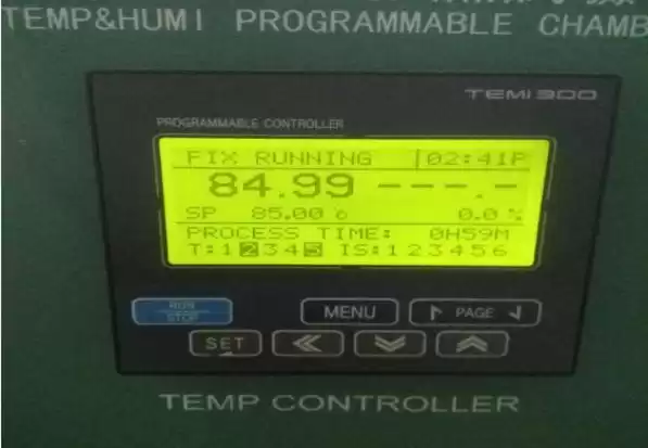 Pon el termostato a 85°