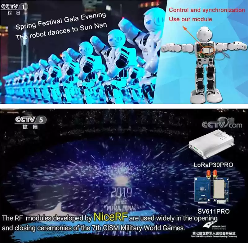 Festival de Primavera Gala Bailarina Robot y Juegos militares