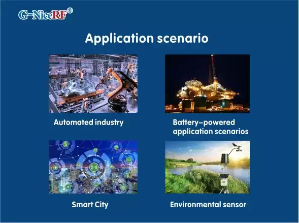 El módulo LLCC68 LoRa LoRa-CC68-X1 es adecuado para escenarios de aplicaciones de IoT y alimentadas por batería.