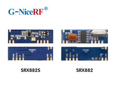 Diferencia entre el módulo receptor superheterodino SRX882S y SRX882