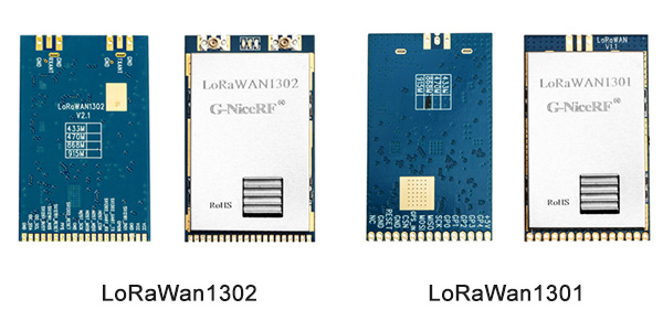 Módulo de puerta de enlace LoRaWAN LoRaWAN1302 y LoRaWAN1301