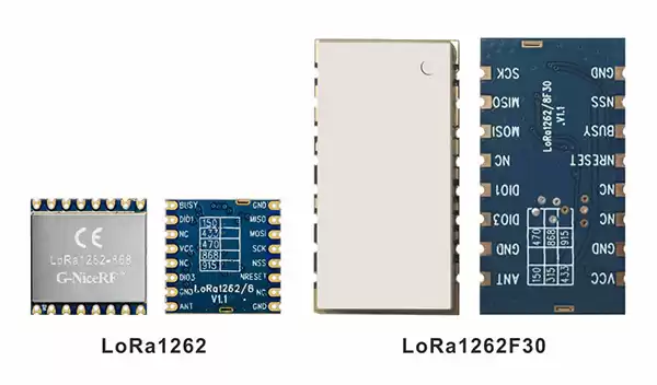 Módulo LoRa LoRa1262 y LoRa1262F30