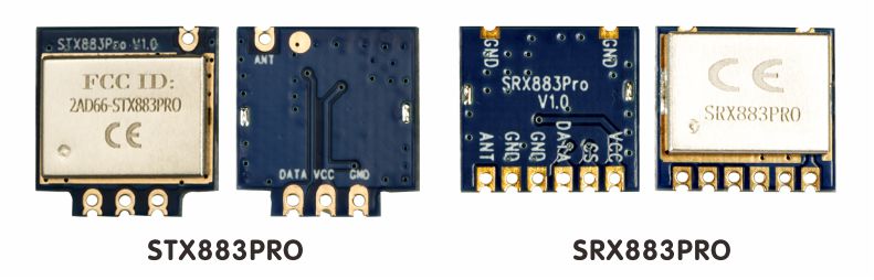 ASK transmisor y receptor STX883Pro/SRX883Pro